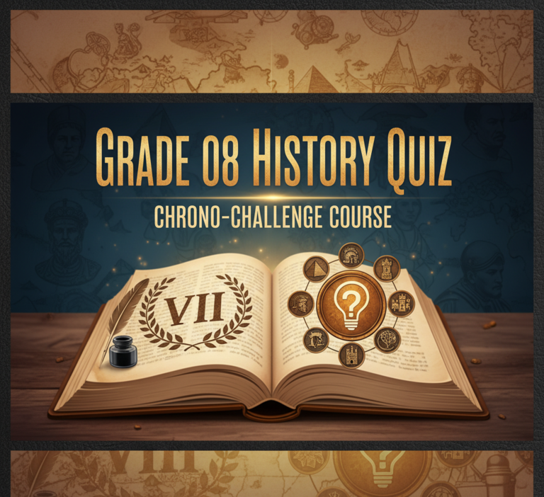 08 ශ්‍රේණිය ඉතිහාසය – Quiz Master