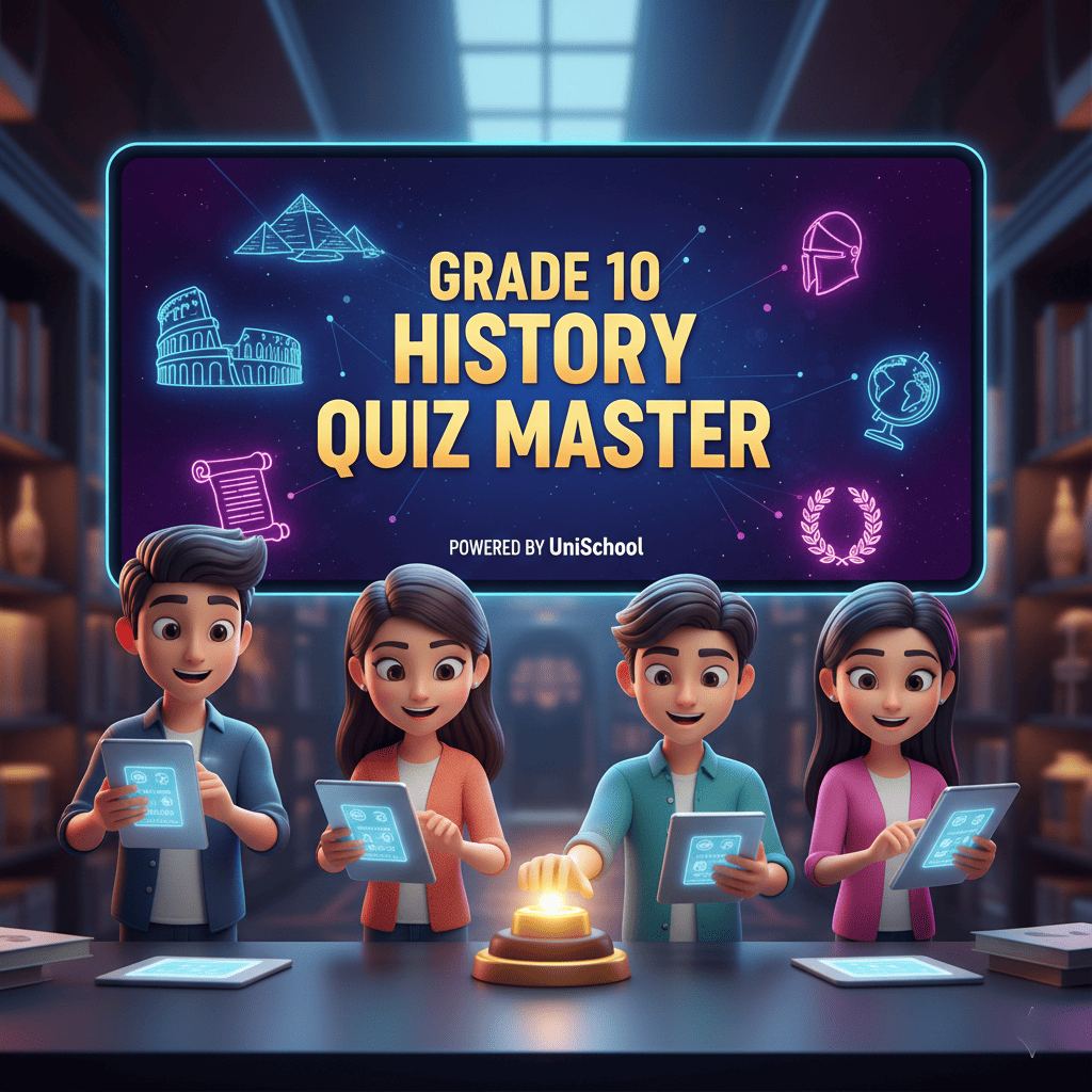 10 ශ්‍රේණිය ඉතිහාසය – Quiz Master