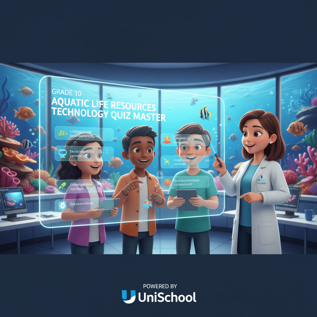 10 ශ්‍රේණිය ජලජ ජීව සම්පත් තාක්ෂණවේදය – Quiz Master