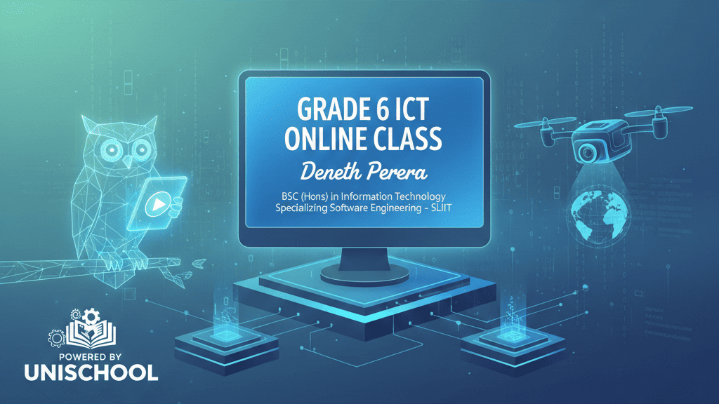 06 ශ්‍රේණිය ICT – Online Class