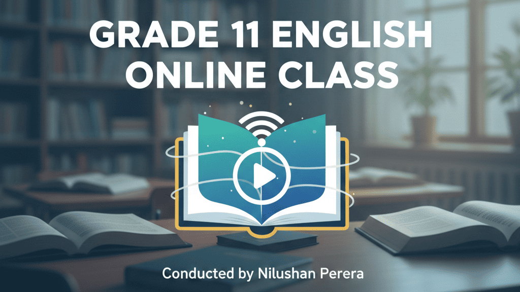 Grade 11 English – Online Class