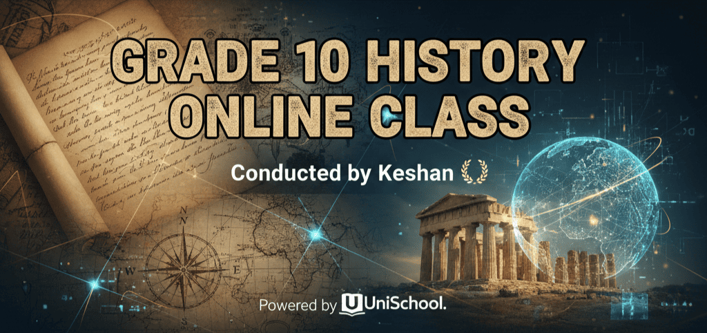 10 ශ්‍රේණිය ඉතිහාසය – Online Class