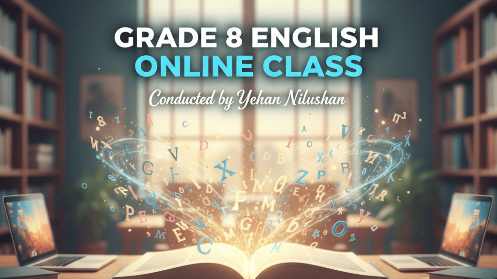 Grade 08 English – Online Class